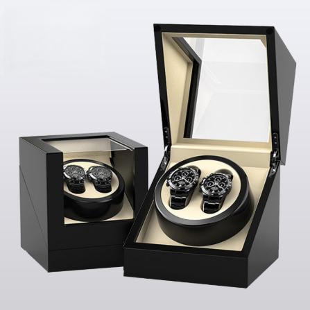 Automatic 2-Position Watch Shaker Watch Box Mechanical Watch Rotation Placer Storage Box Mechanical Watch Turner Watch Shaker