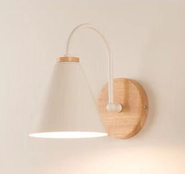 Aisle Lamp Simple Bedroom Bedside Wall Lamp Nordic Living Room Indoor Corridor Study Background Curved Wall Lamp