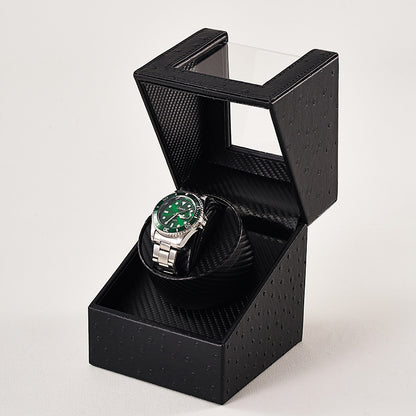 Watch Shaker Display Box Household Electric Watch Box Automatic Winding Classy Watch Shaker Motor Box Leather Watch Shaker