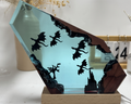 Game of Power Themed Dragon Lamp – Unique Resin Sculpture Light for Dragon Lovers