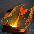 Dragonite Movie Resin Night Light | Handmade Dragon Lamp, Unique Christmas Gift